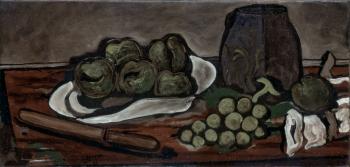 Georges Braque : Still life with fruits